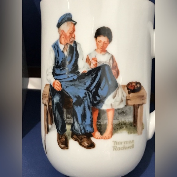 New, Norman Rockwell The Lighthouse Keeper’s Daughter classic mug - Picture 7 of 12